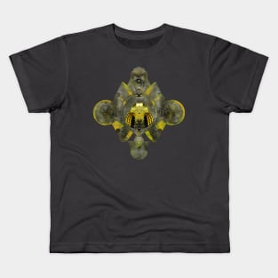 Cobra in Sacred Geometry Ornament Kids T-Shirt